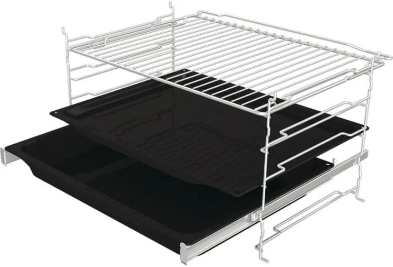 Gorenje | Orkaitė | BOS6737E06FBG | 77 L | Daugiafunkcis | EcoClean | Mechaninis valdymas | Garų funkcija | Konvekcija | Aukštis 59,5 cm | Plotis 59,5 cm | Juodas