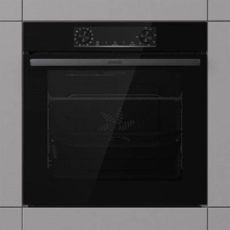 Gorenje | Orkaitė | BOS6737E06FBG | 77 L | Daugiafunkcis | EcoClean | Mechaninis valdymas | Garų funkcija | Konvekcija | Aukštis 59,5 cm | Plotis 59,5 cm | Juodas