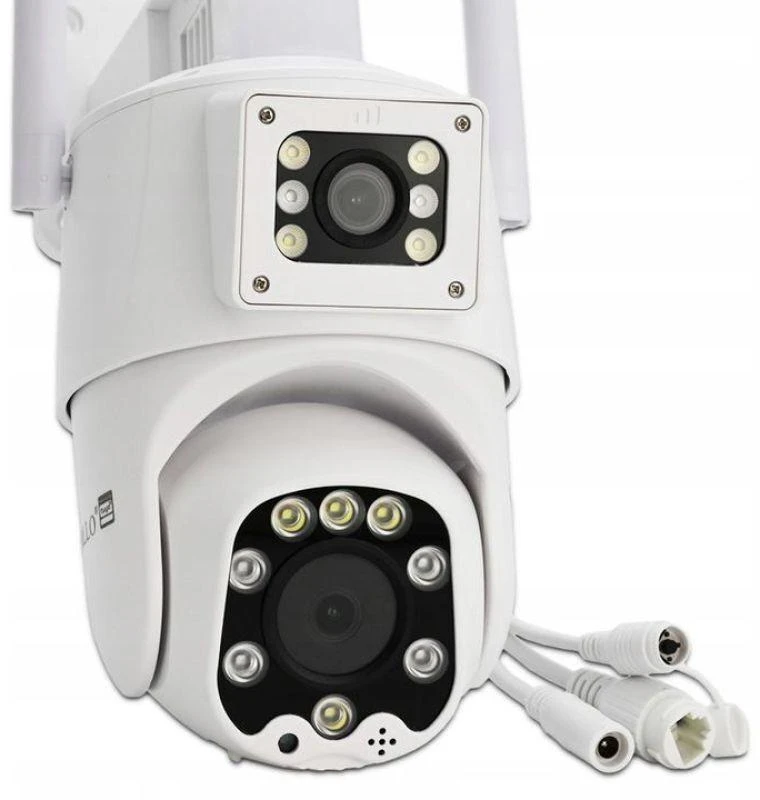 Orllo TZ8 dviguba 4MP+4MP 4G „Wi-Fi“ IP kamera