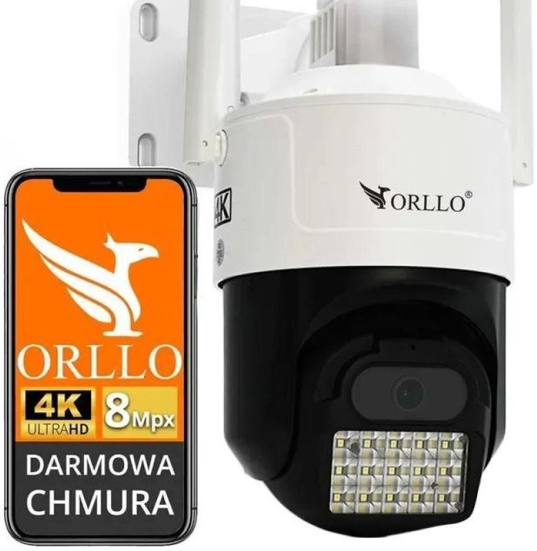 IP Camera ORLLO Z17 Ultra 4K rotatable GSM SIM