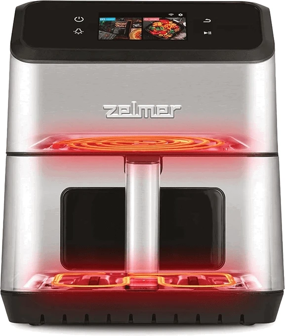Oro gruzdintuvė Zelmer ZAF6555 Air Fryer Digital Pro