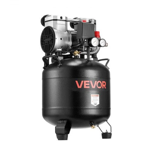 Vevor 30 l oro kompresorius be alyvos, 10 bar