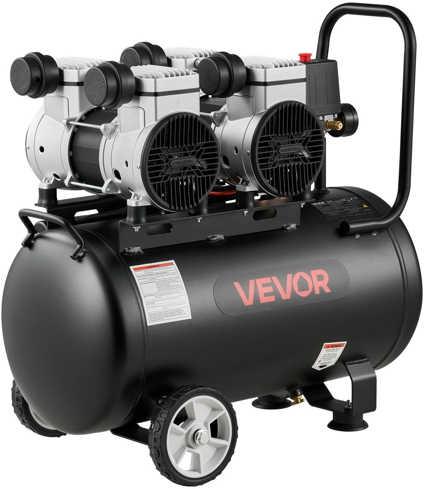 Oro kompresorius VEVOR 1680D-148FF/8bar-20C50, 50 l