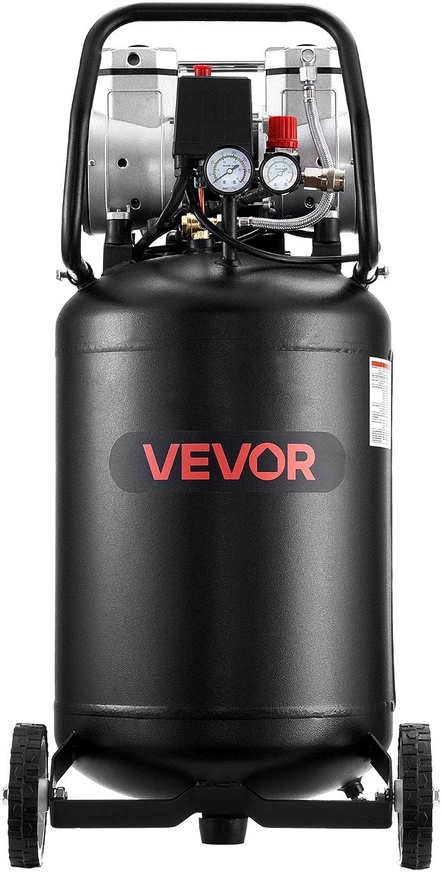 Vevor Oro kompresorius 50 l, be alyvos, 8 bar