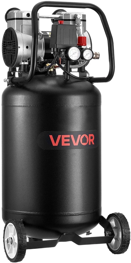 Vevor Oro kompresorius 50 l, be alyvos, 8 bar