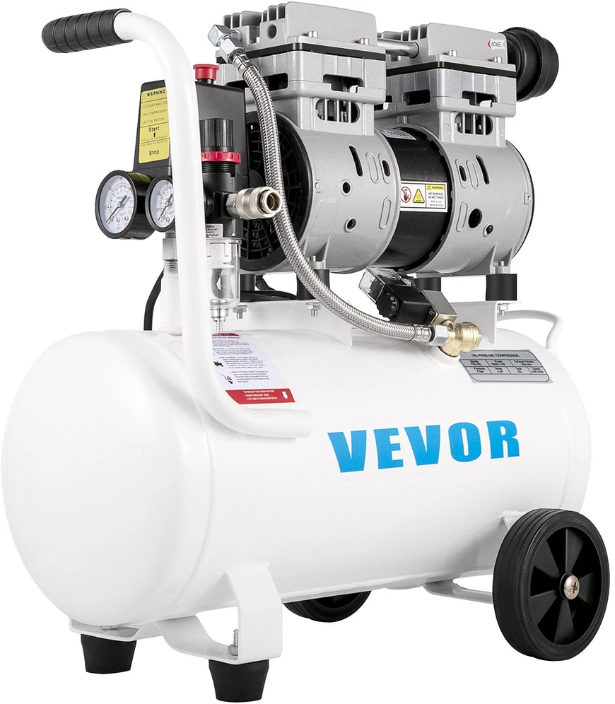 VEVOR Nešiojamas oro kompresorius 25L, 115 PSI