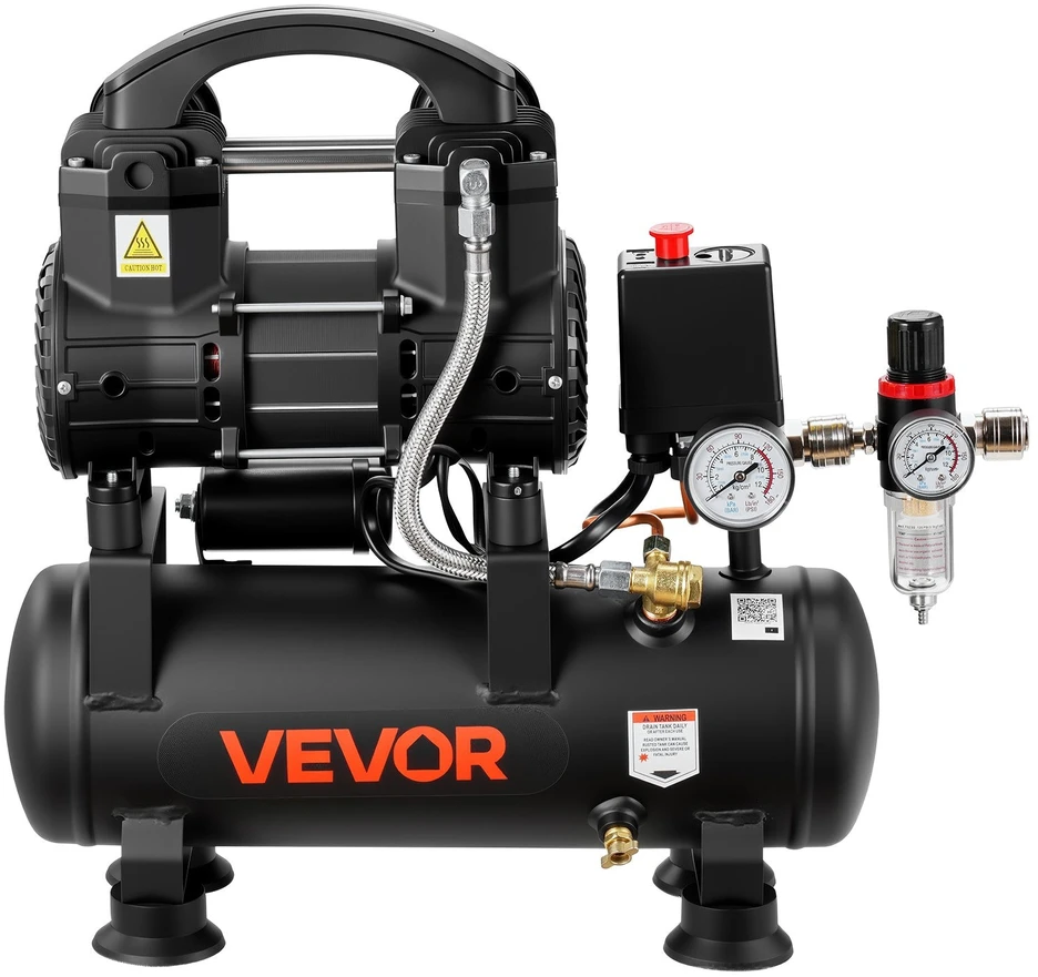 Oro kompresorius VEVOR MZB-750H-6, 6 l