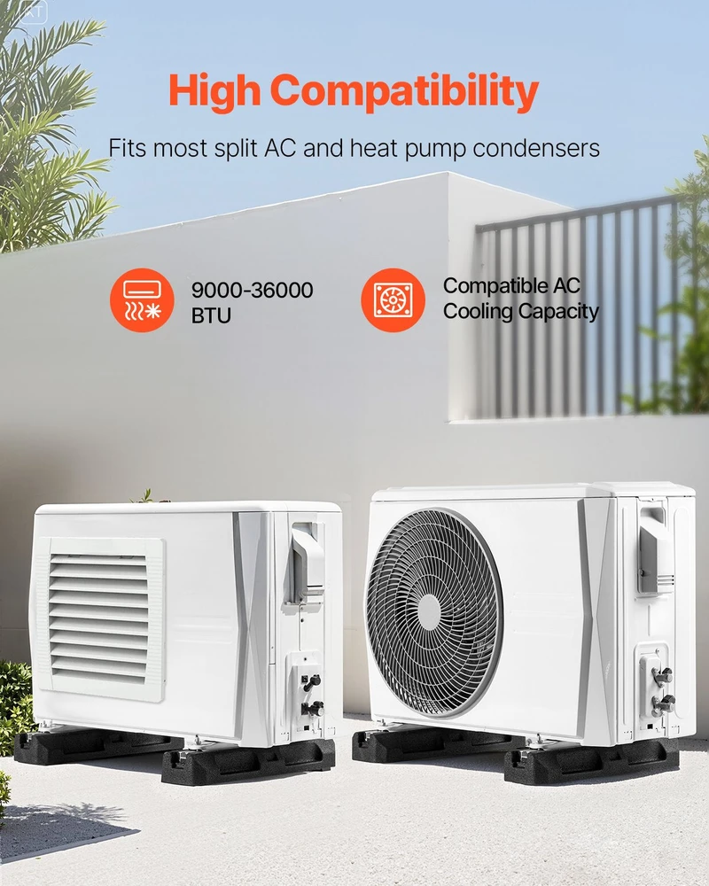 VEVOR grindų montavimo komplektas 9000-36000 BTU AC