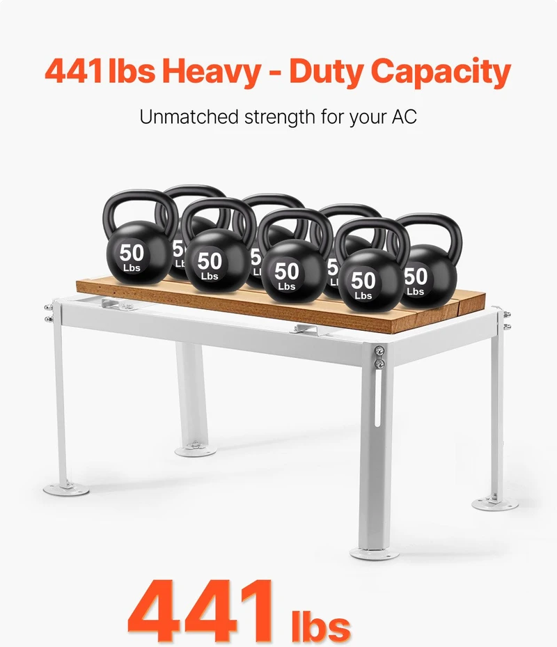 VEVOR Reguliuojamas mini split stovas 200 kg apkrovai
