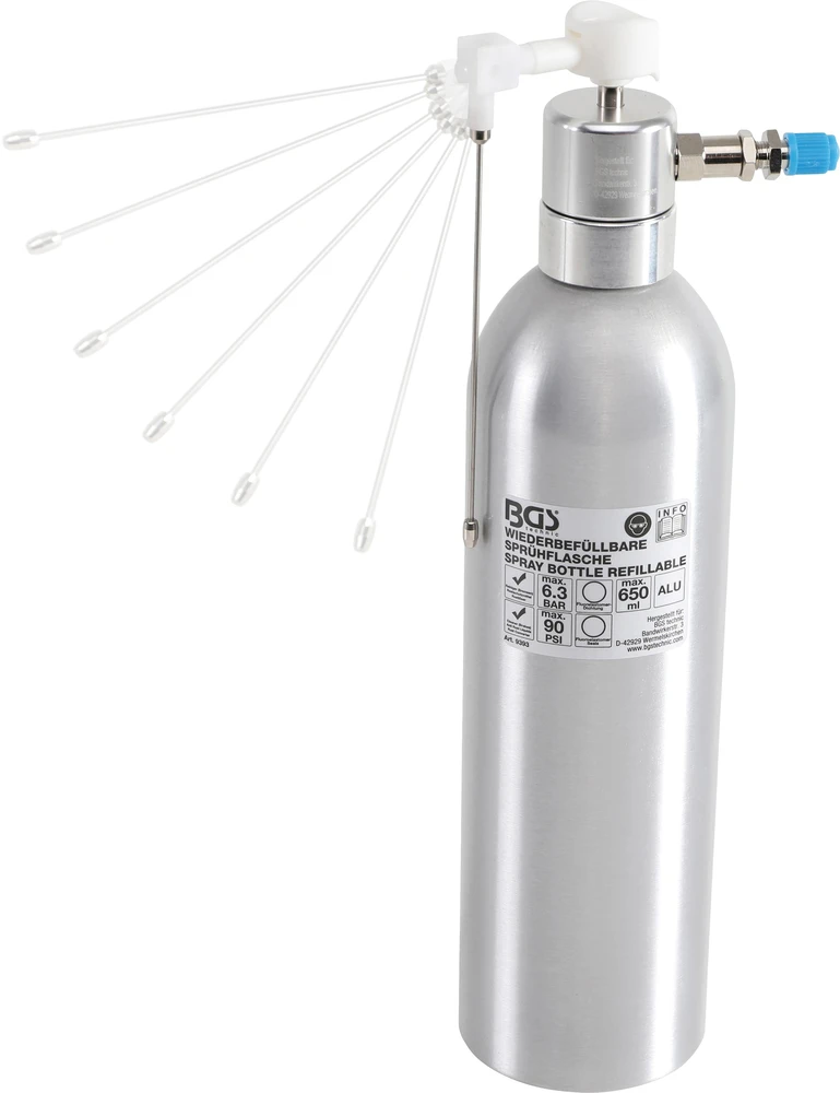 ORO PURŠKIMO BUTELIUKAS | ALIUMININIS | 650 ML (9393)