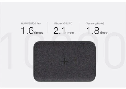 Orsen EW35 belaidė išorinė baterija 10000 mAh, juoda