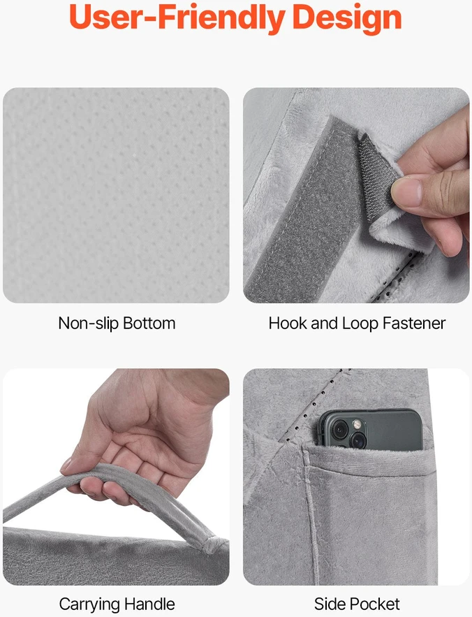 VEVOR Ergonomisks ortopēdisks atbalsta spilvens KD017 4in1