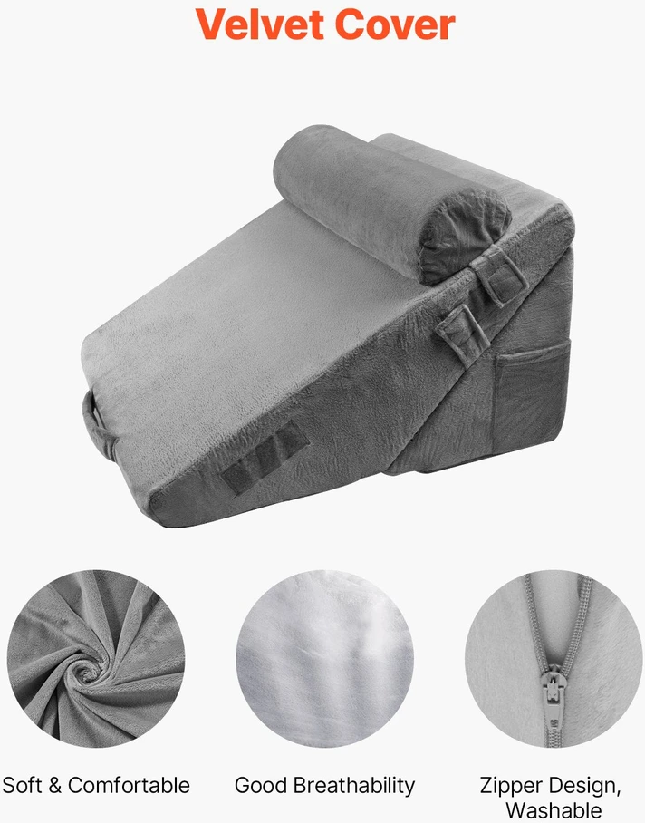 VEVOR Ergonominė ortopedinė atraminė pagalvė KD018 3in1