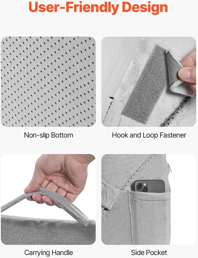 VEVOR Ergonominė ortopedinė atraminė pagalvė KD018 3in1