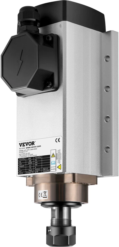 VEVOR Oru aušinamas CNC velenas 2.2KW 220V ER20