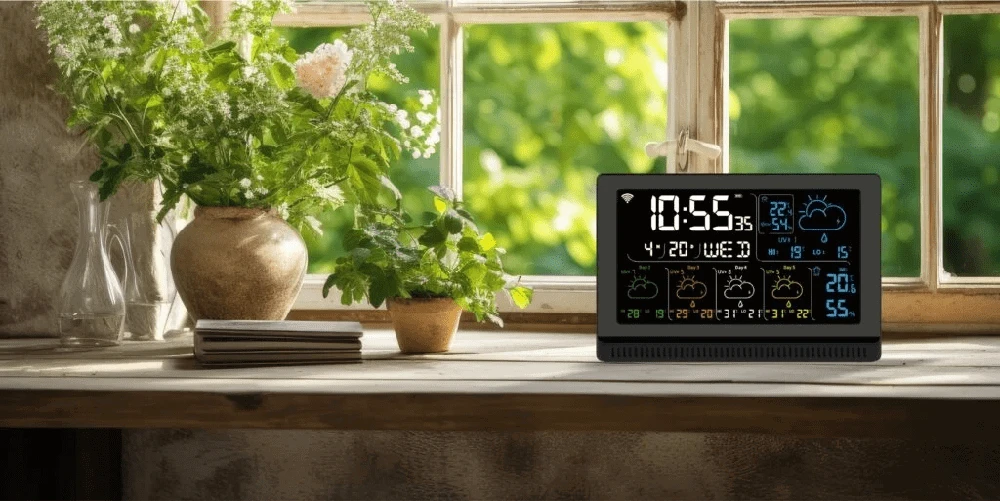 Orų stotelė su Wi-Fi Manta MTO200B Windy Smart, juoda