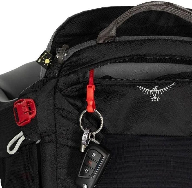 Osprey Poco™ vaikiškas nešioklė turistinei nešioklei Juodas