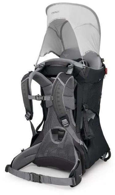 Osprey Poco™ vaikiškas nešioklė turistinei nešioklei Juodas