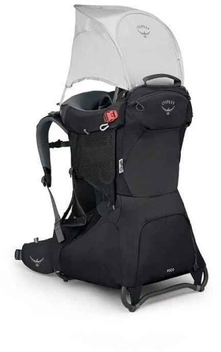 Osprey Poco™ vaikiškas nešioklė turistinei nešioklei Juodas