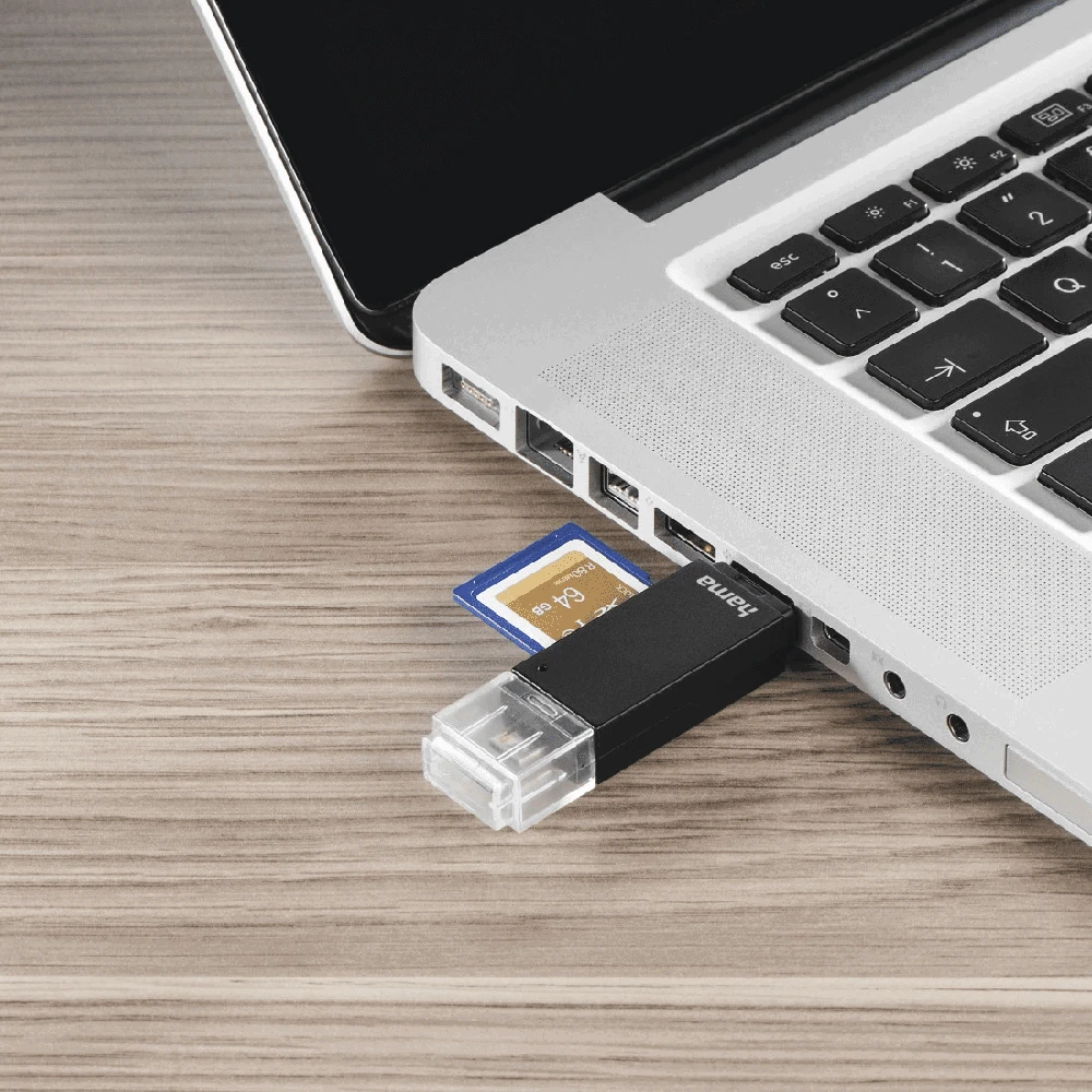 OTG kortelių skaitytuvas Hama, USB 2.0
