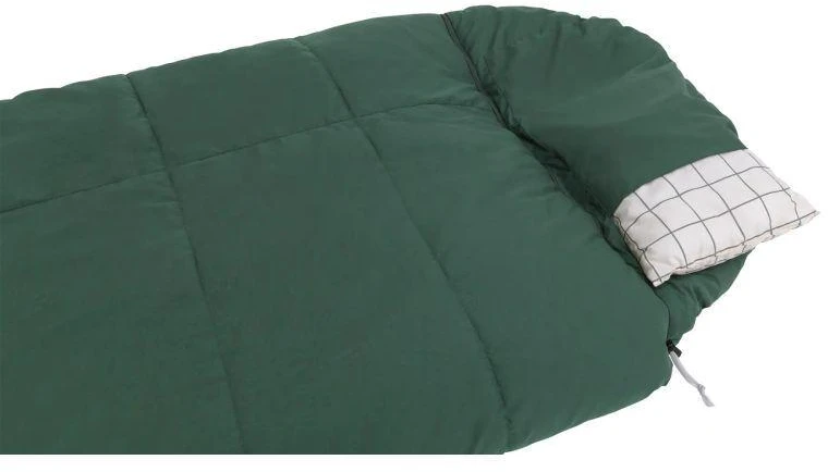 „Outwell Camper Prime“ | Miegmaišis | 235 x 90 cm | Dvipusis L formos atviras galas su automatiniu užraktu