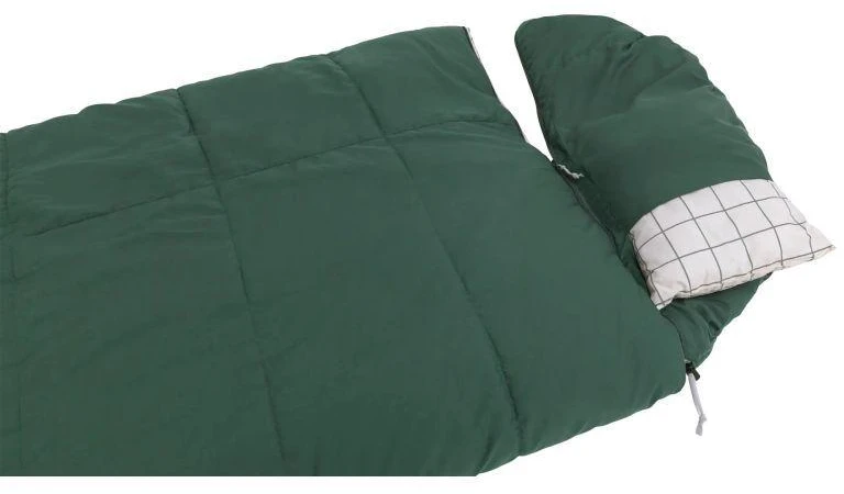 „Outwell Camper Prime“ | Miegmaišis | 235 x 90 cm | Dvipusis L formos atviras galas su automatiniu užraktu