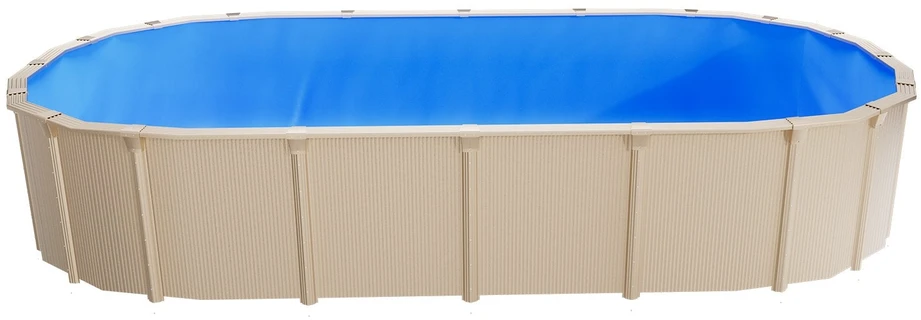 VEVOR Ovalinė baseino danga 360 x 623 cm