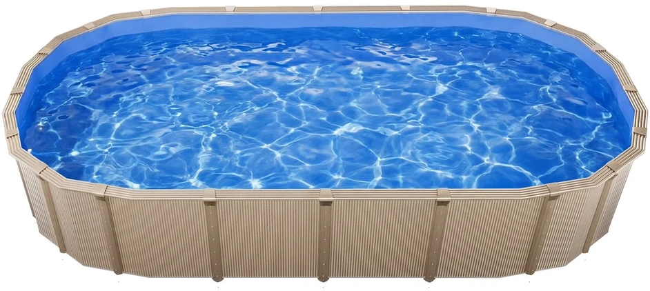 VEVOR Ovalinė baseino danga 360 x 623 cm