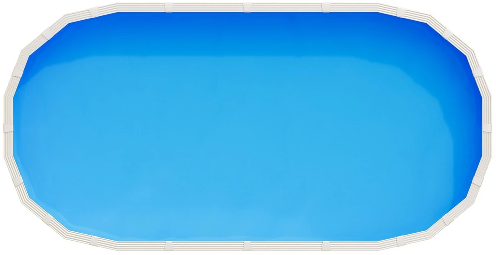 VEVOR Ovalinis baseino įklotas, 375 x 732 cm