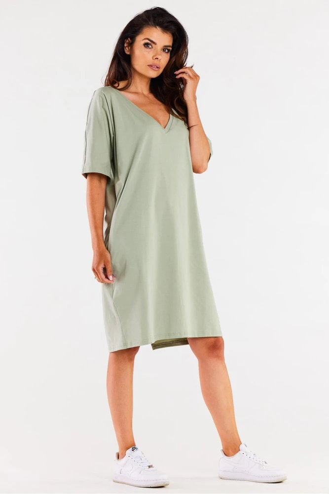 Oversize suknelė su V formos iškirpte Infinite You
