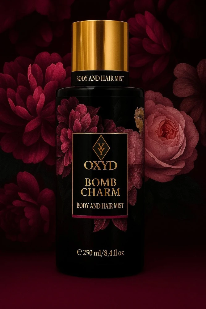 OXYD Bomb Charm kūno ir plaukų dulksna 250 ml