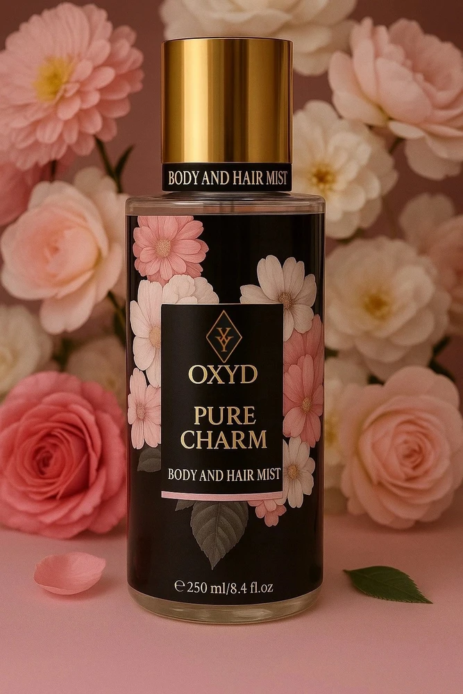 OXYD PURE CHARM kūno ir plaukų dulksna 250 ml