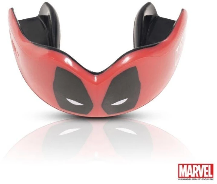 OZ-TT "Extro Marvel Deadpool" Burnos apsauga RAUDONA IR JUODA SENIOR