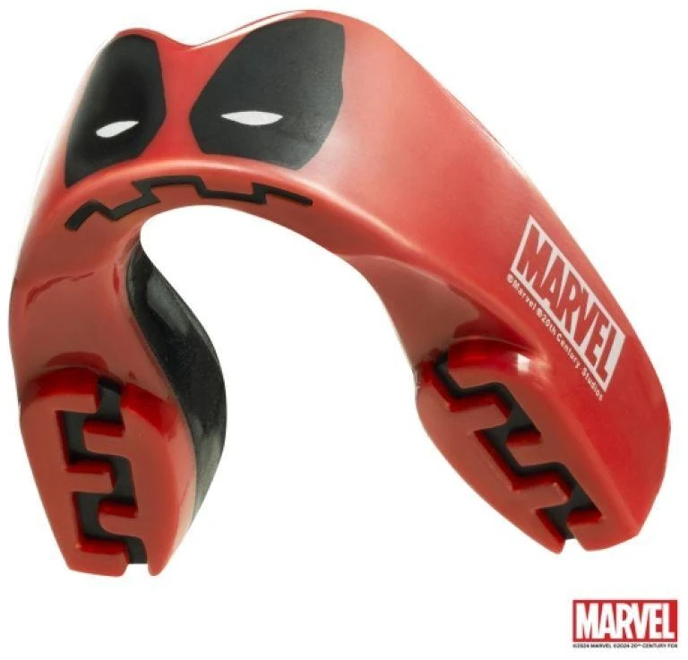 OZ-TT "Extro Marvel Deadpool" Burnos apsauga RAUDONA IR JUODA SENIOR