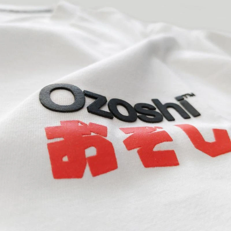 Ozoshi Isao M Baltas Marškinėliai Tsh O20TS005