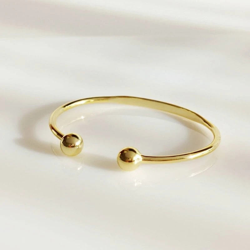 Sidabrinė apyrankė Beads Gold