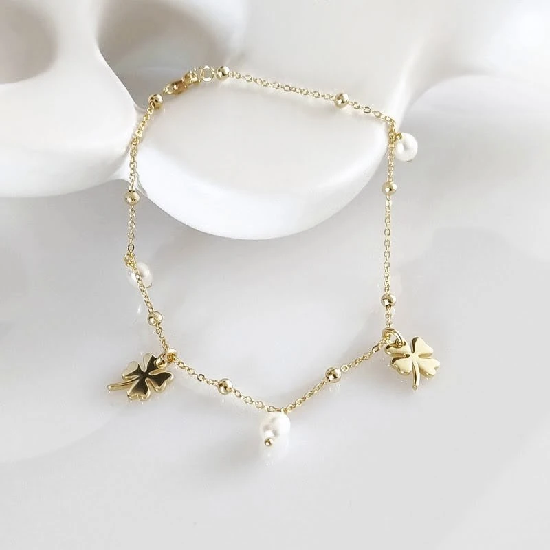 Kojos grandinėlė Ivory Gold
