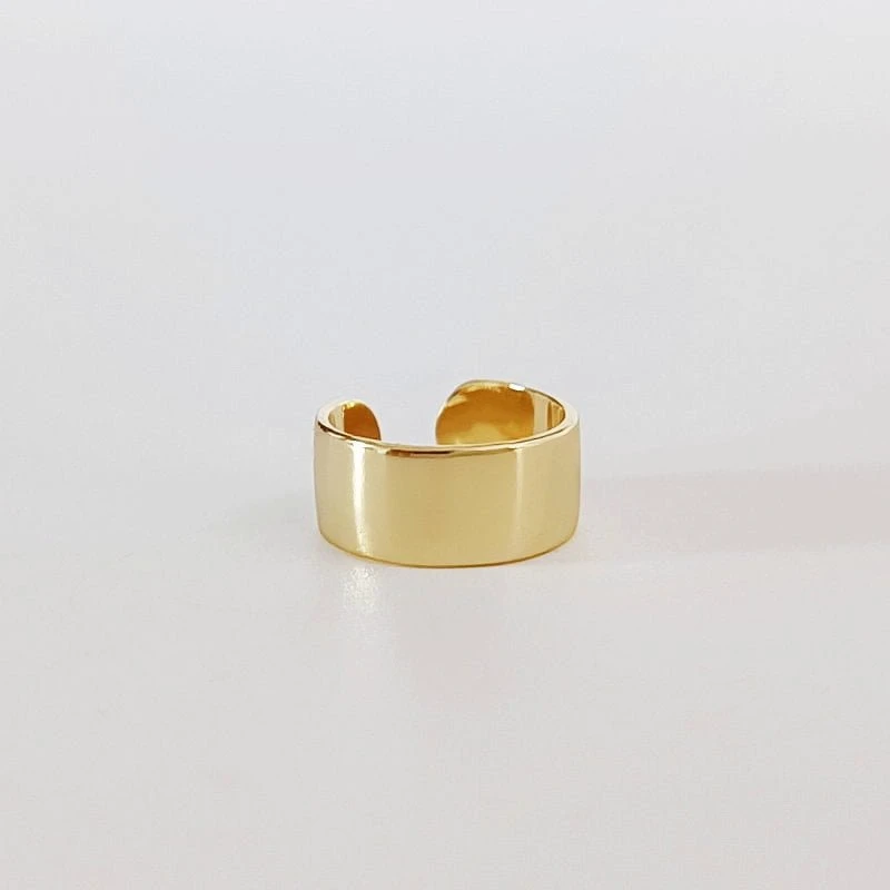 Kremzlės auskaras Plain Gold