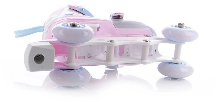 Pačiūžos / Riedučiai / Reguliuojami FunActiv Adapt Led 4in1 mergaitiški riedučiai