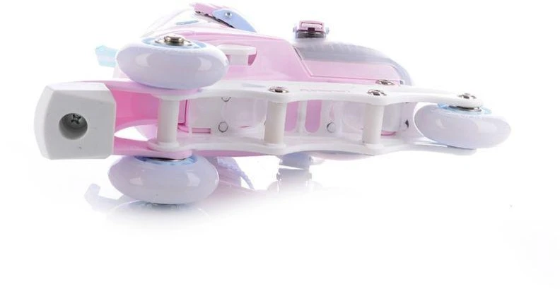 Pačiūžos / Riedučiai / Reguliuojami FunActiv Adapt Led 4in1 mergaitiški riedučiai