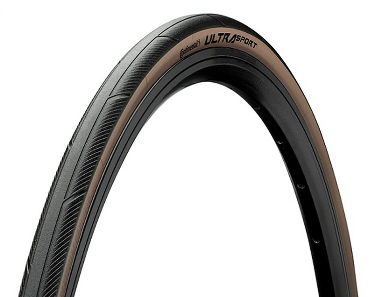Padanga 28" Continental Ultra Sport III 28-622 Fold juodas/ruda