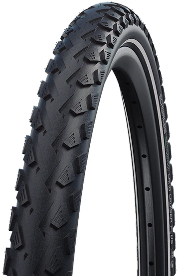 Padanga 24" Schwalbe Land Cruiser HS 450 Active Wired 50-507 Juodas