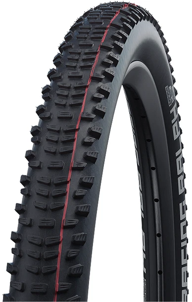 29 colių „Schwalbe Racing Ralph HS 490 Perf Fold“ padanga, 57-622 / 29x2.25, „Addix“