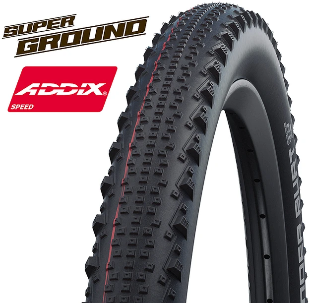 Padanga 29" Schwalbe Thunder Burt HS 451 Evo Fold TLE 57-622 / 29x2.25 Super Ground Addix Speed