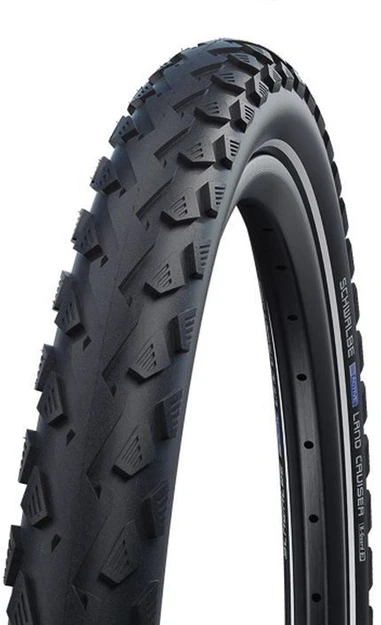 Padanga 28" Schwalbe Land Cruiser HS 450 Active Wired 42-622 / 28x1.60 Juodas