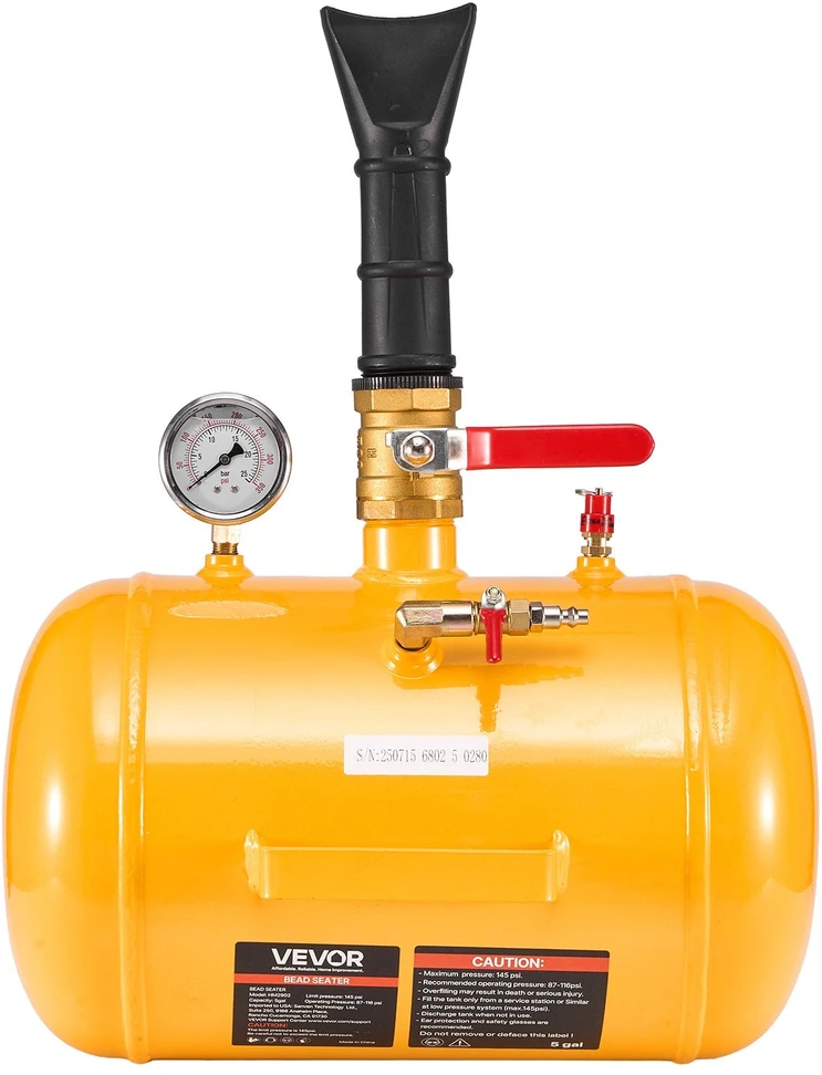 VEVOR Įrankis padangų korpusui montuoti, 18.9 L