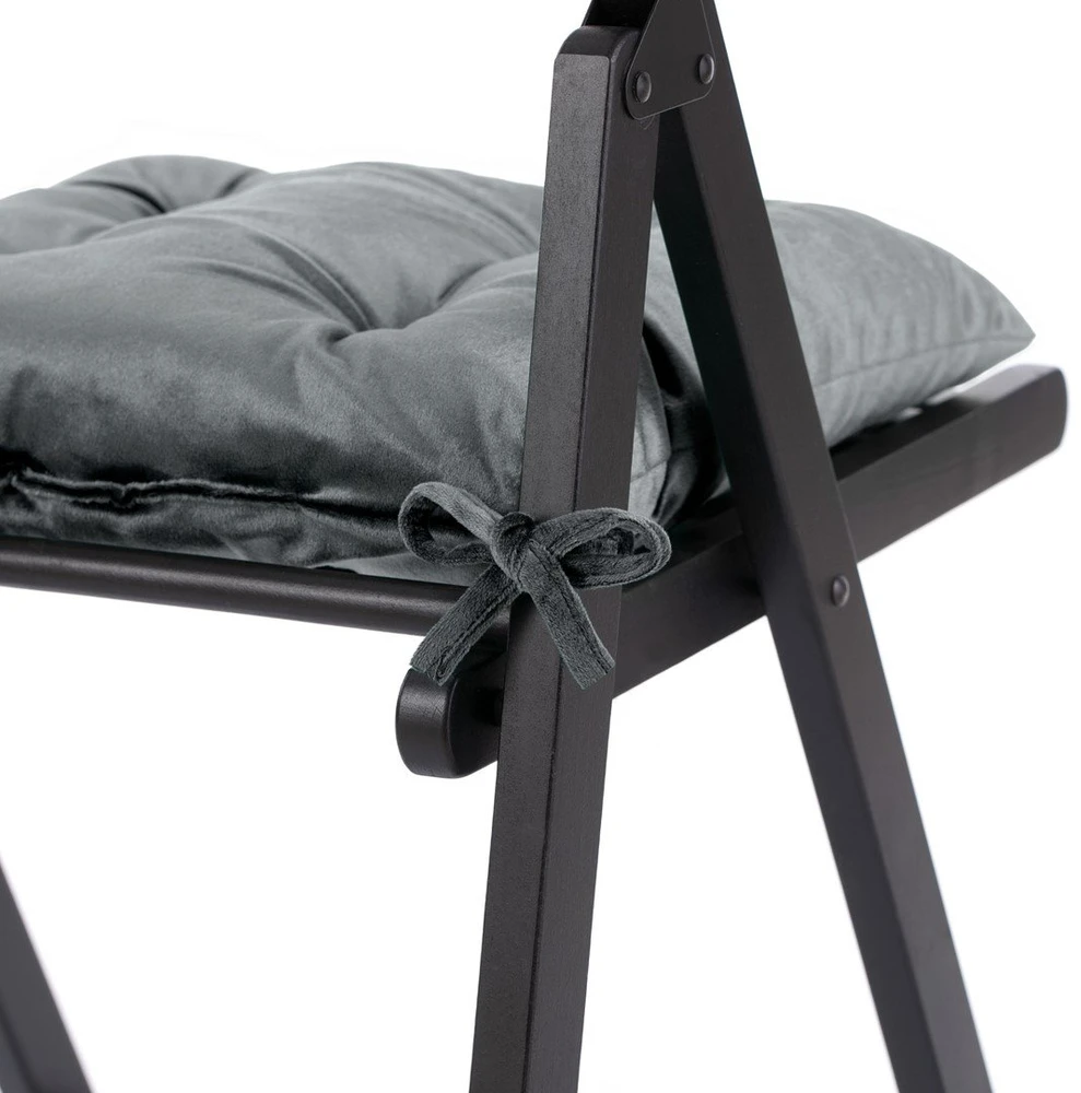 AmeliaHome Pagalvėlė 40×40 cm tamsiai pilka Aleksa