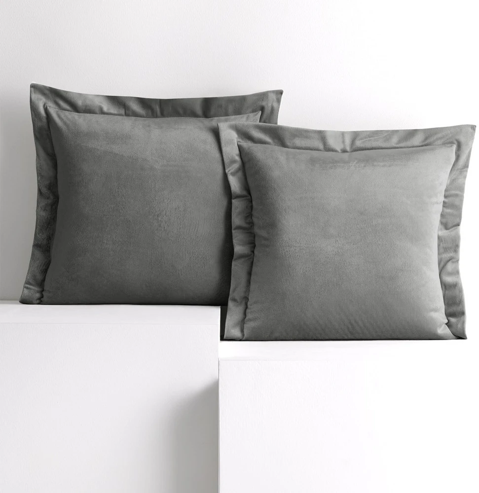 Pagalvėlės užvalkalas AmeliaHome 45 × 45 cm, sidabrinis