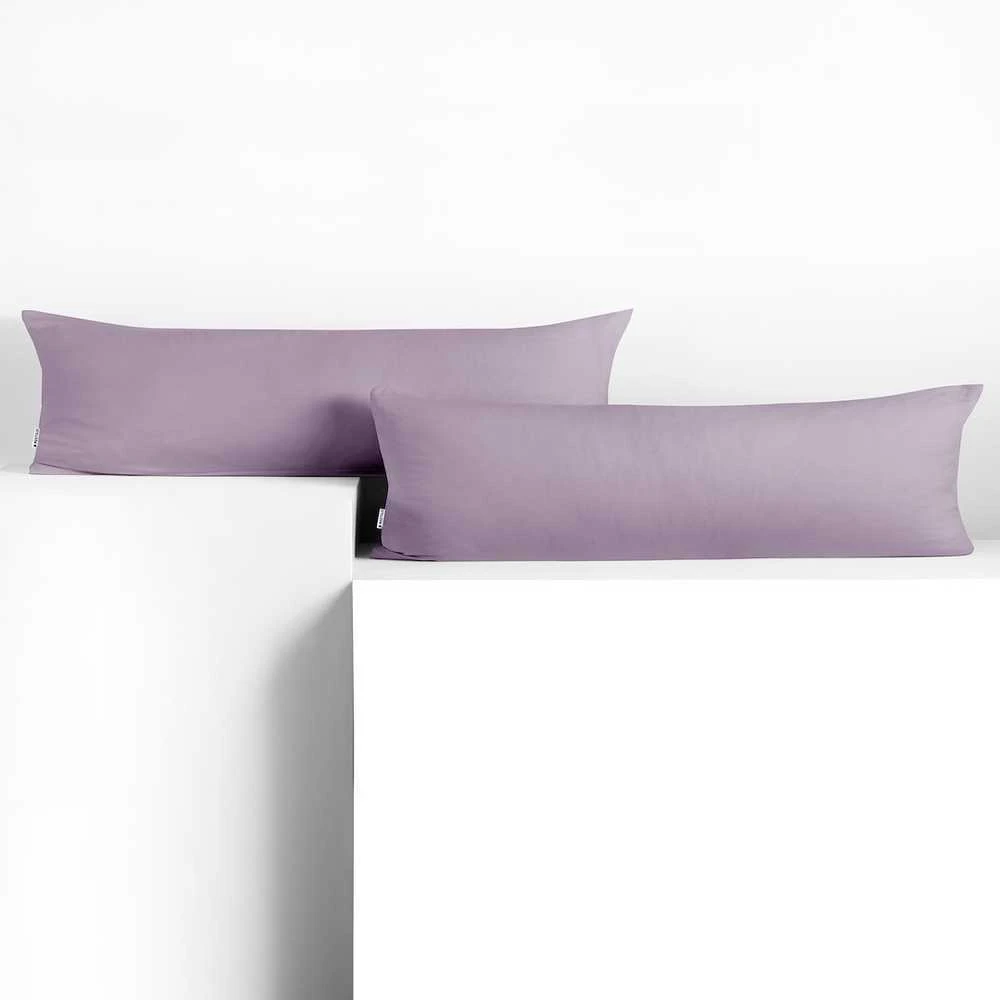 DecoKing Pagalvės užvalkalai 20 × 145 cm, violetinės spalvos, 2 vnt.