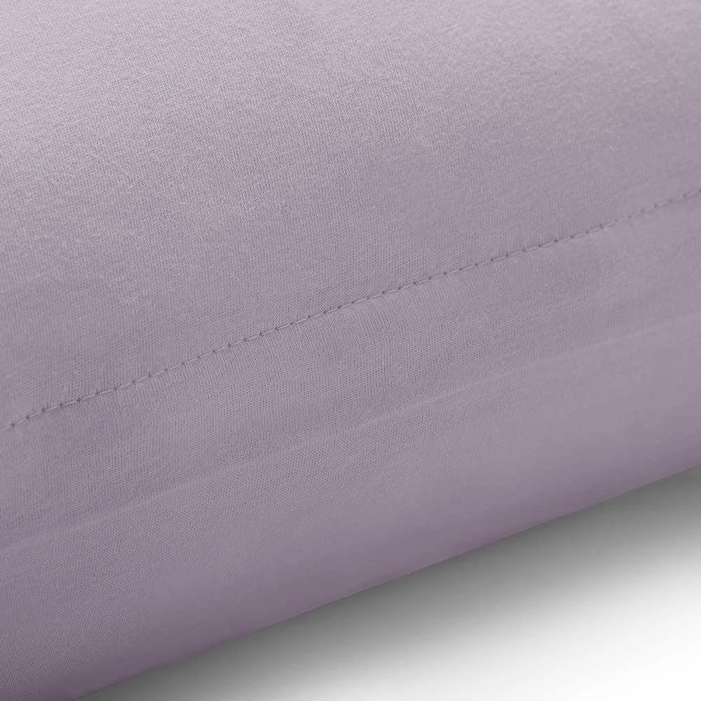 DecoKing Pagalvės užvalkalas 20 × 120 cm violetinės spalvos, 2 vnt.